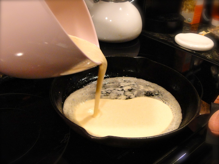 pouring-batter