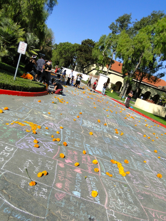 chalk memorials