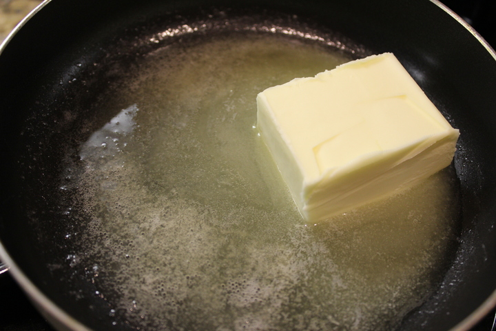 melting butter