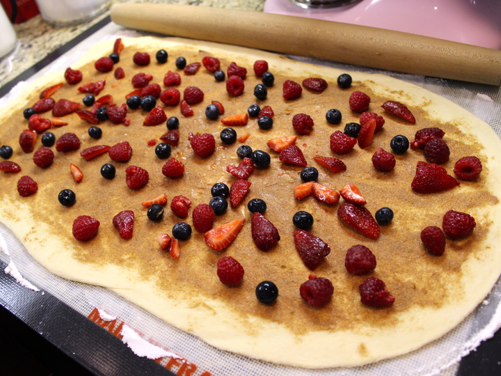 triple berry cinnamon swirl bread