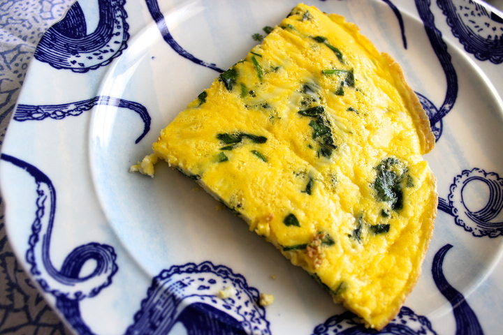 spinach and gruyere frittata 2