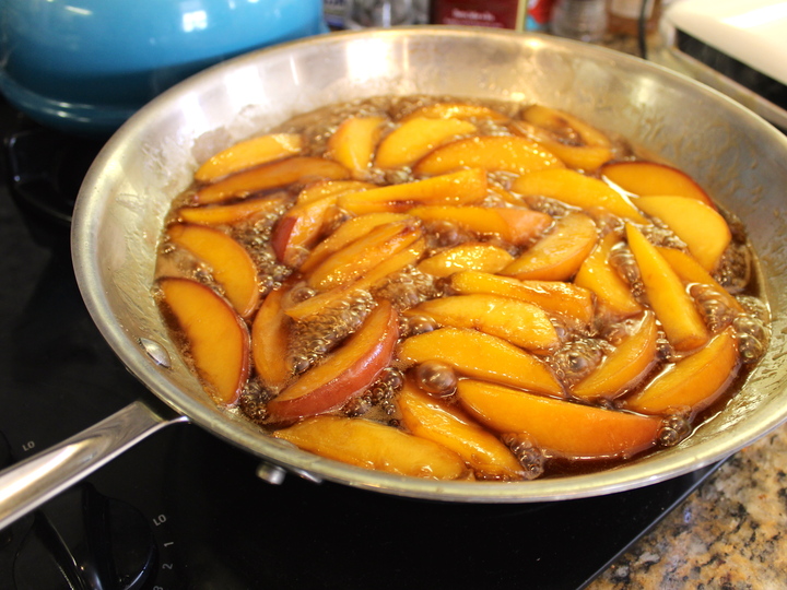 bourbon peaches