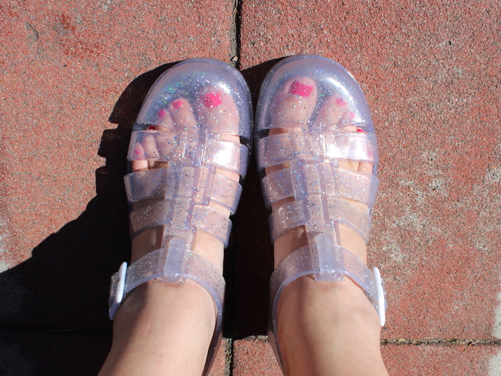 glitter jellies