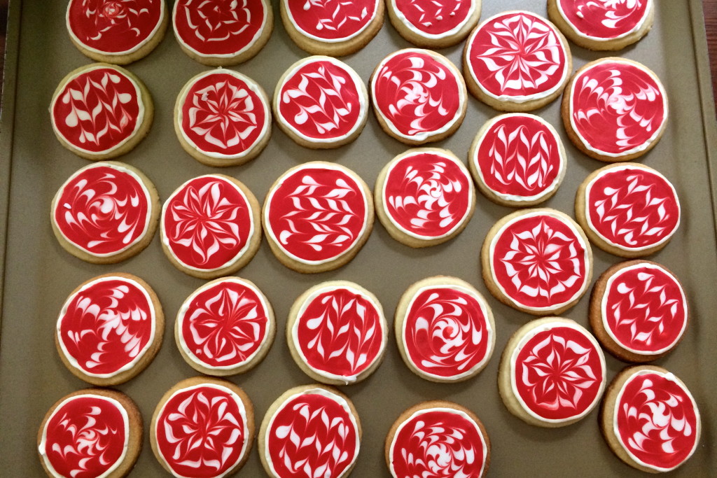christmas ornament cookies