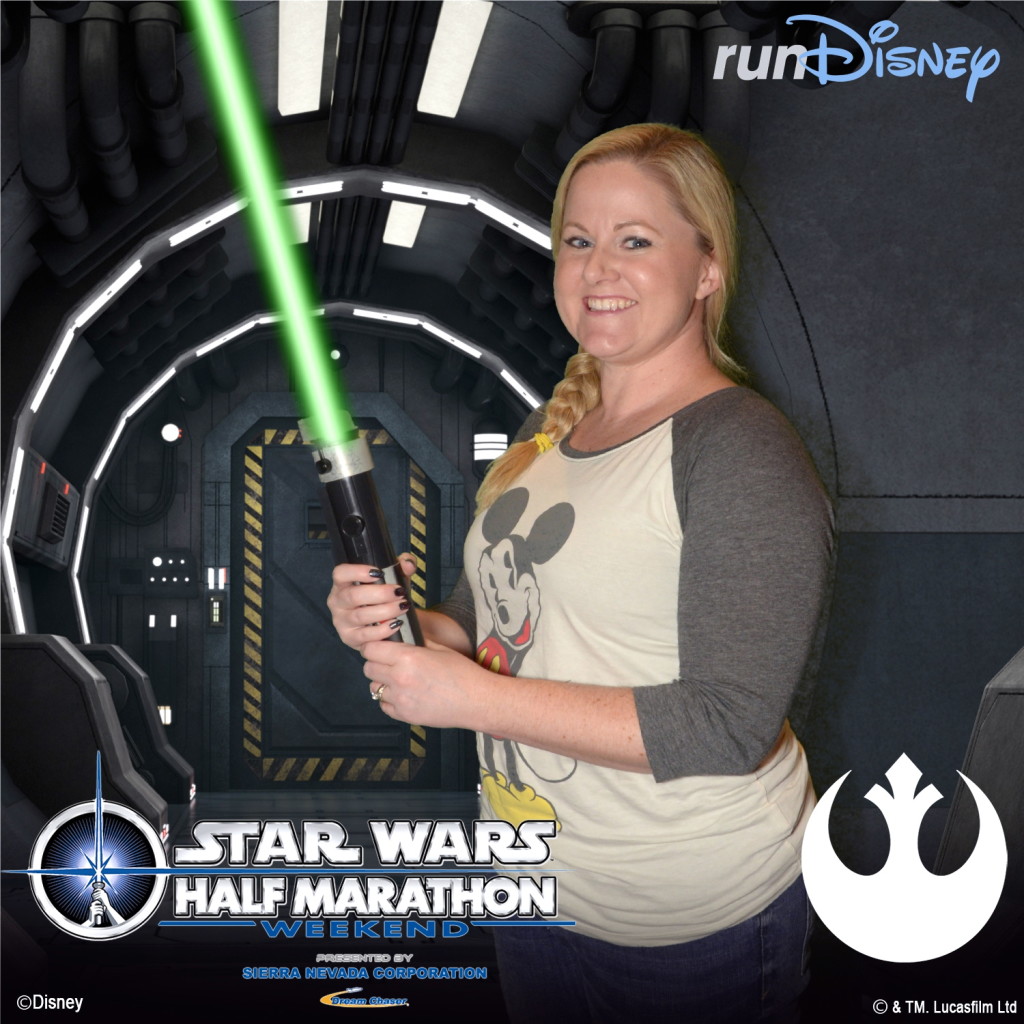 light saber photo disney running