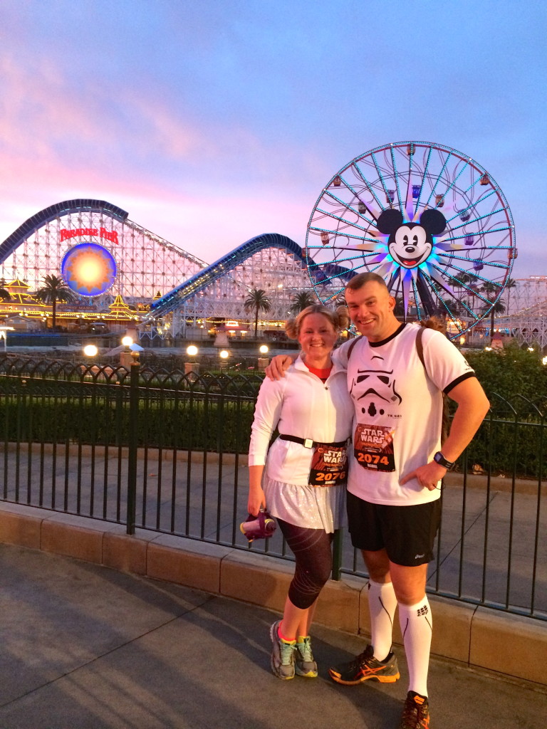 ferris wheel star wars half marathon california adventure