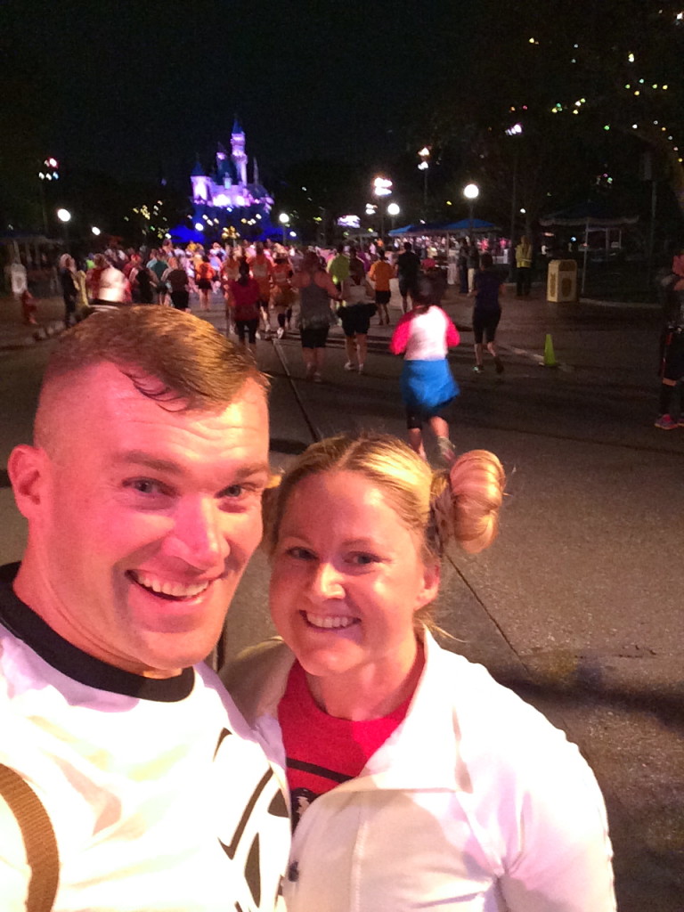 sleeping beauty castle star wars half marathon