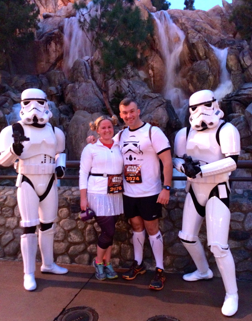 storm troopers star wars half marathon disneyland
