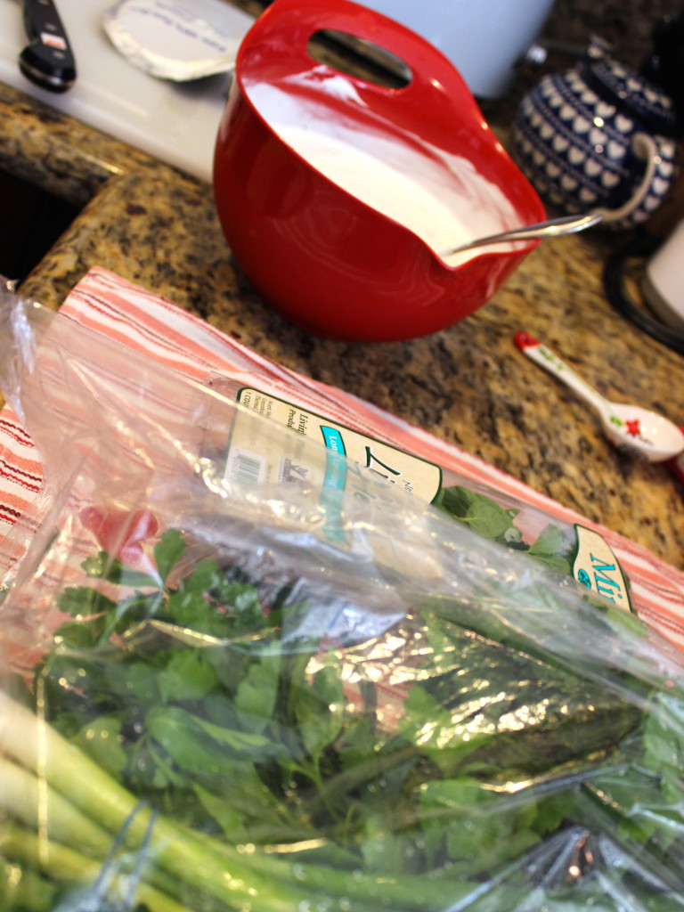 making ranch dressing