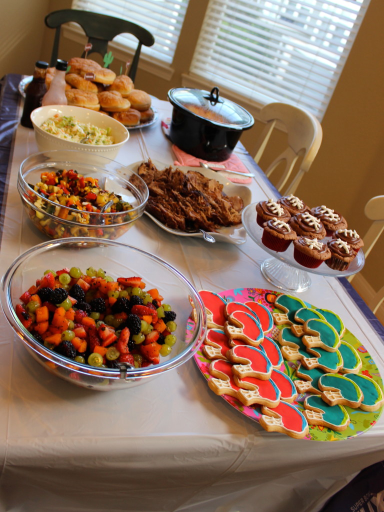 super bowl spread