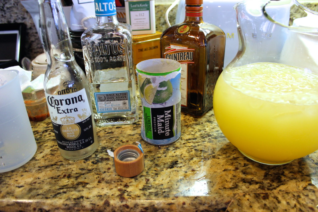 making beergaritas