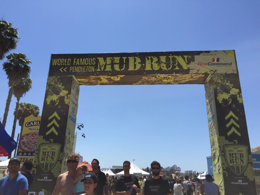 mud run entrance