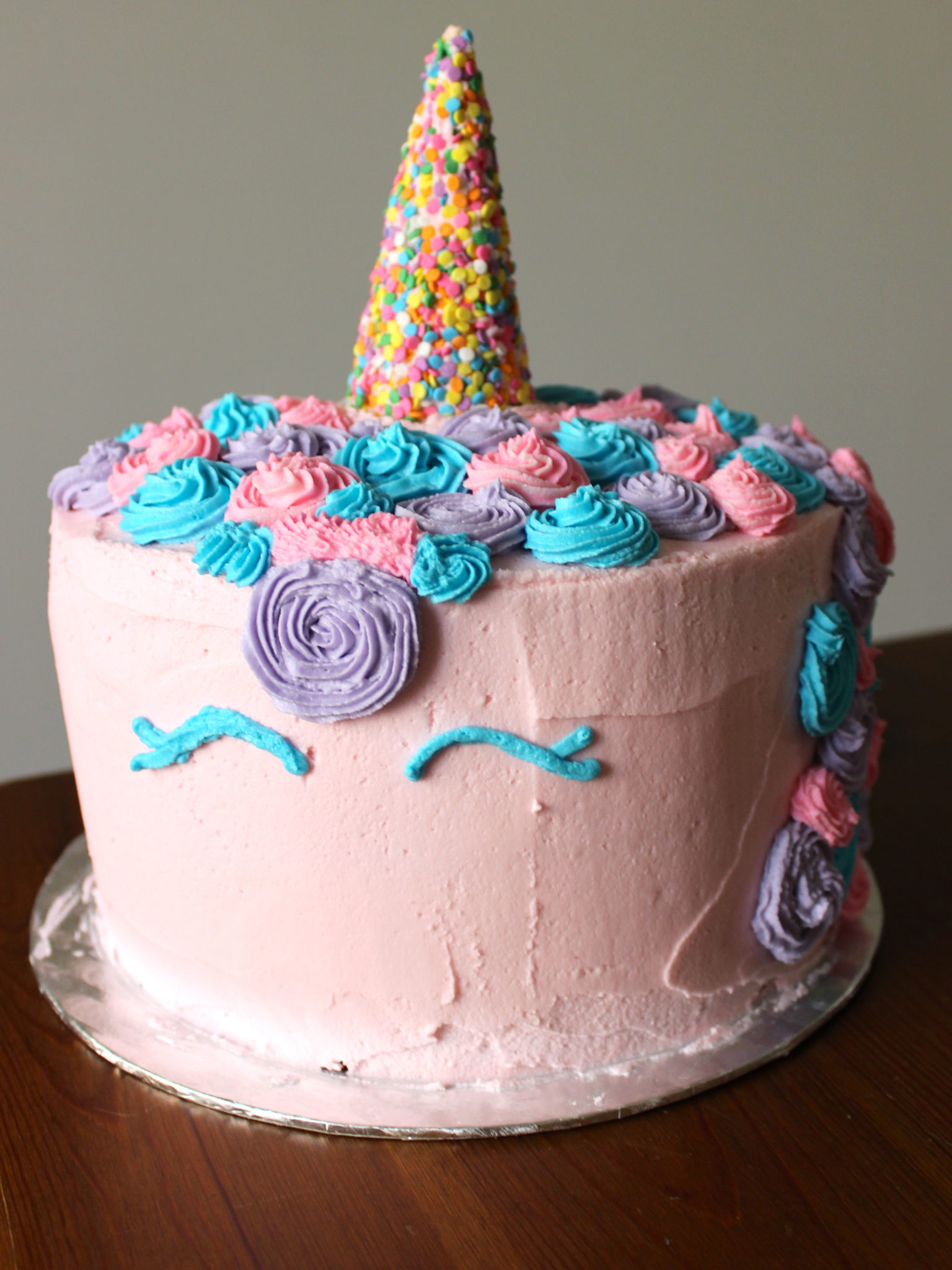 How to make a unicorn cake - without fondant – Marshmallows & Margaritas