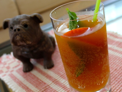 georgia peach tea punch