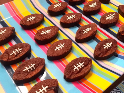 nutella football brownies