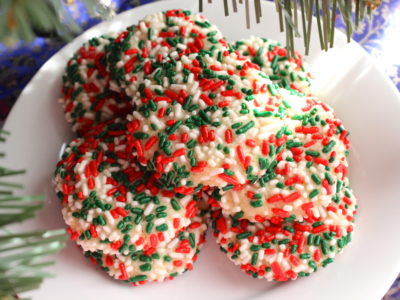 celebration sprinkle cookies