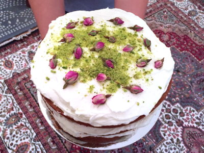 pistachio rose cake recipe