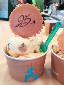 ice cream at Disneyland Paris
