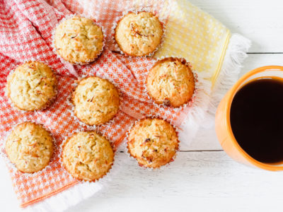 easy banana coconut muffin recipe