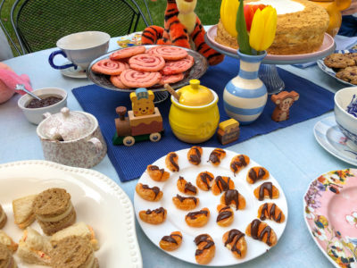 Winnie the Pooh tea party for children