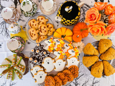 kid-friendly Halloween tea party